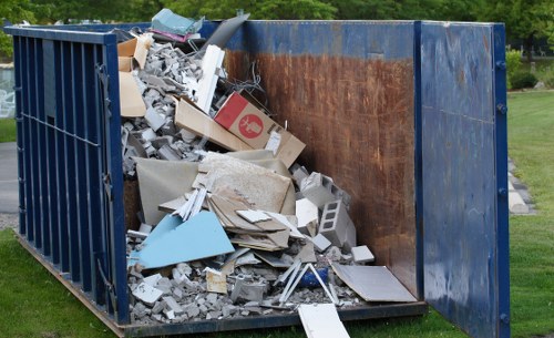 Efficient house clearance process in a South London property