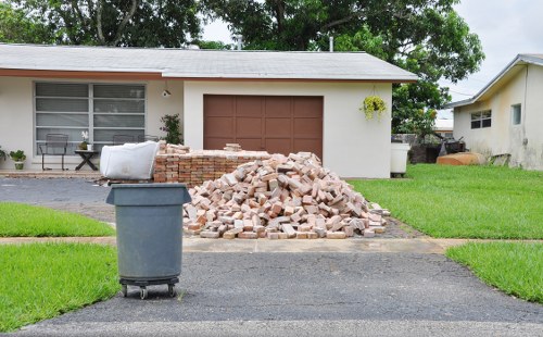 Eco-friendly practices during house clearance in South London